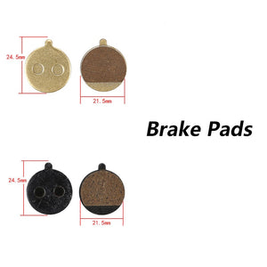 Electric Scooters Brake Base 140MM Disc Brake Spare Parts for KUGOO M4 and M4 PRO Electric Skateboard Brake Right Brake